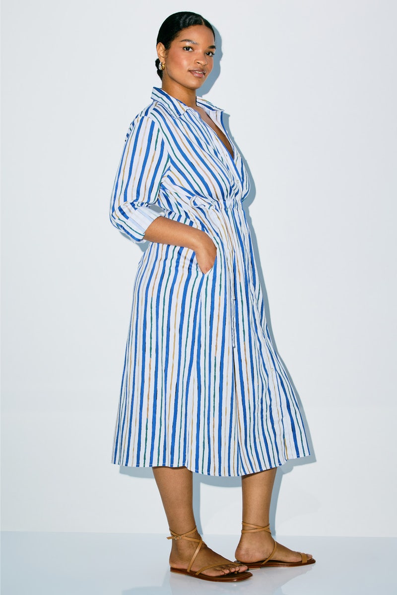Oasis Stripe Jamie Dress by NIC + ZOE - Photo 6