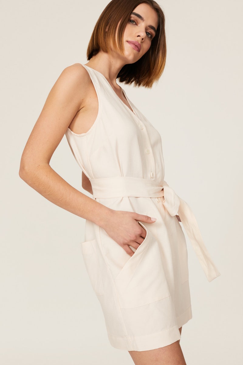 Elliot Maternity Romper by HATCH - Photo 3