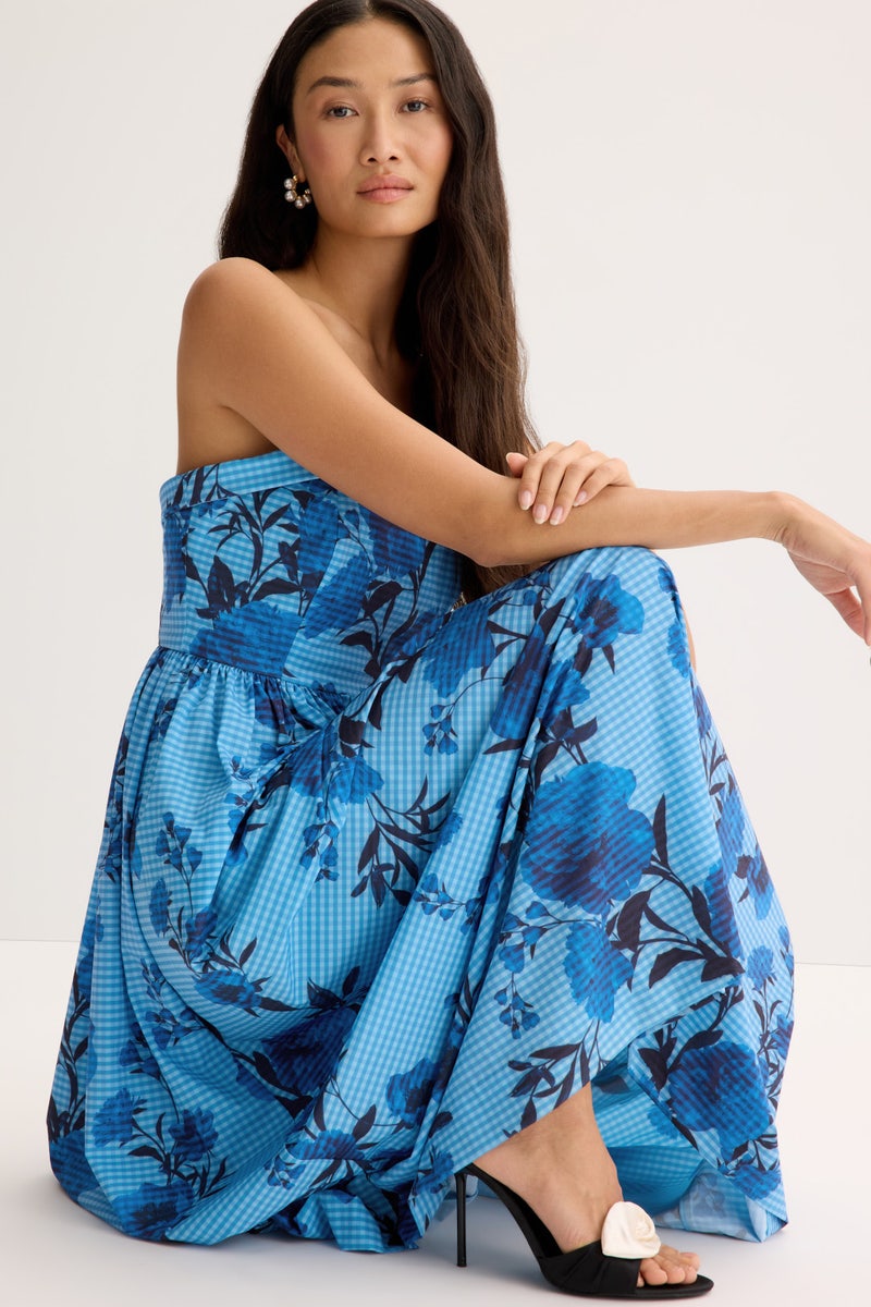 Strapless Maxi Dress by Jewel x Badgley Mischka - Photo 3