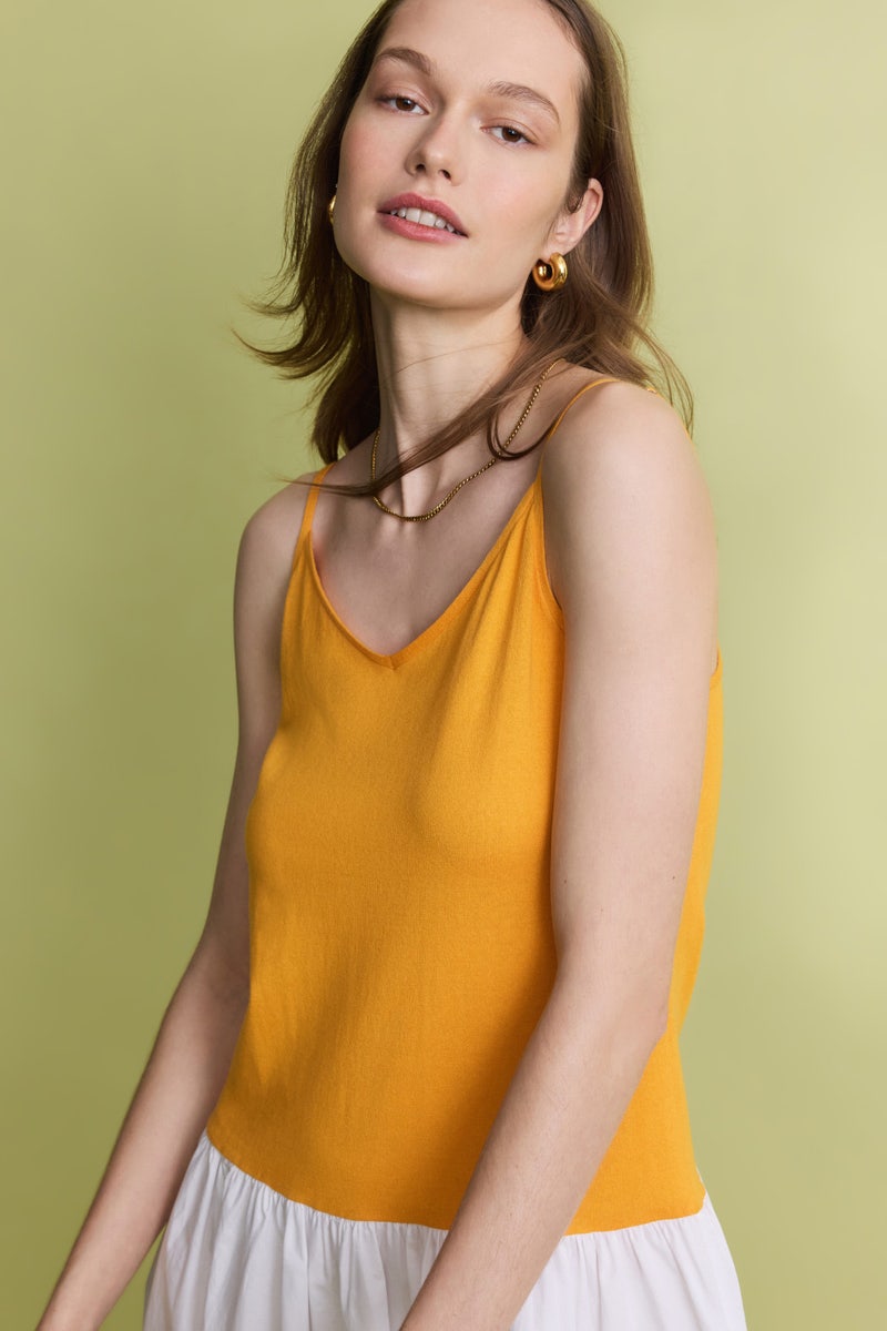 Mixed Media Maxi Dress by NAADAM - Photo 3