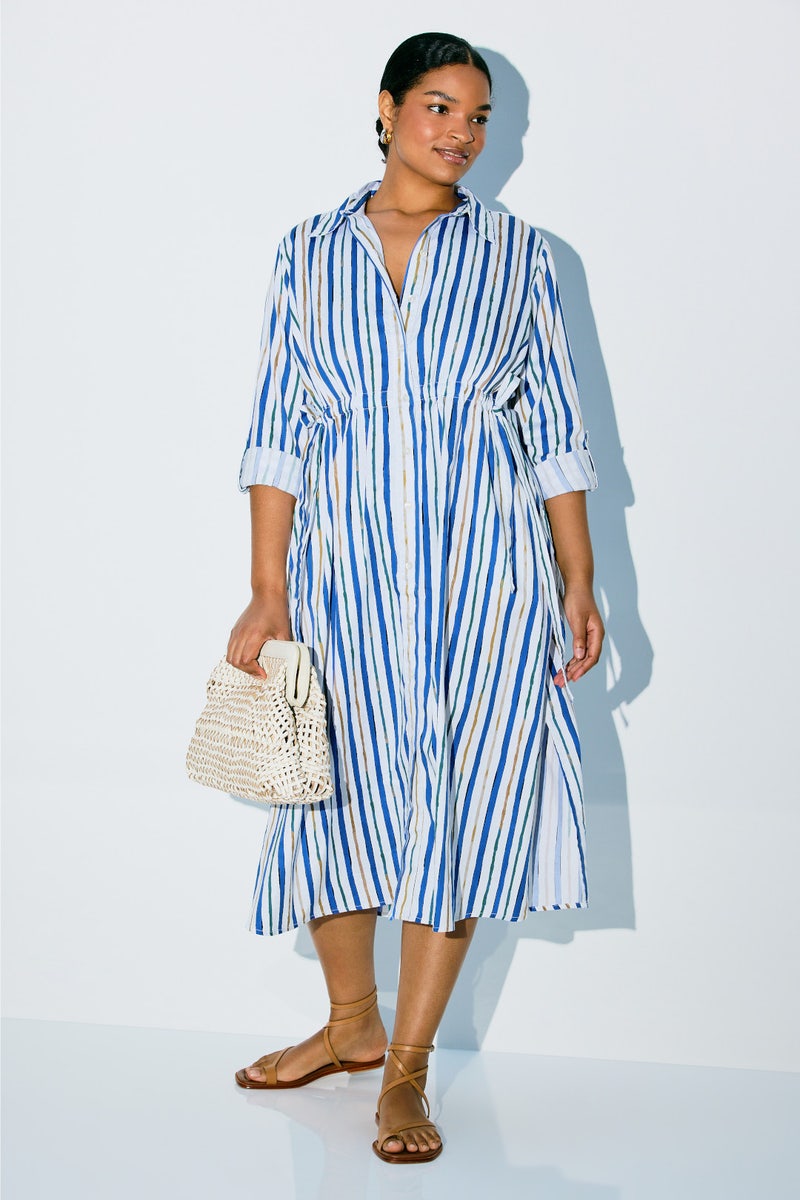 Oasis Stripe Jamie Dress by NIC + ZOE - Photo 5