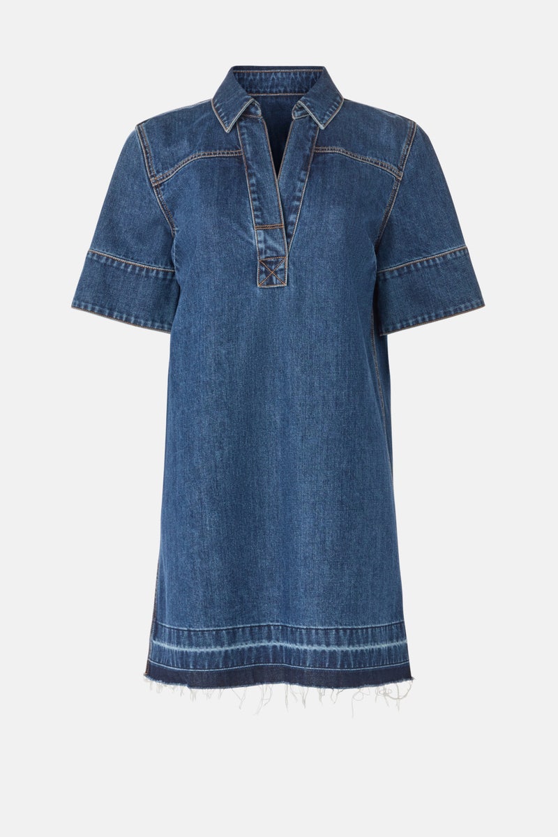 Felice Denim Mini Dress by Veronica Beard - Photo 4