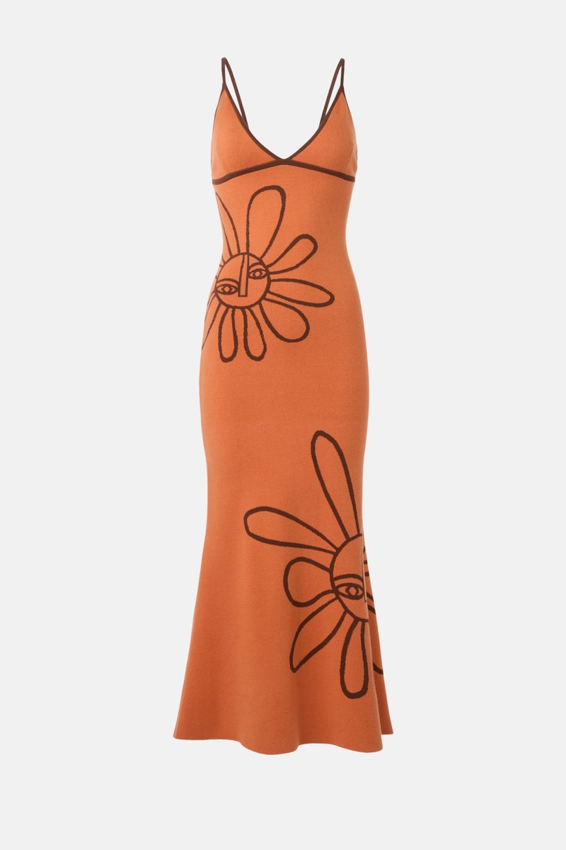 Soleil Knit Midi Dress by The Wolf Gang - Photo 4