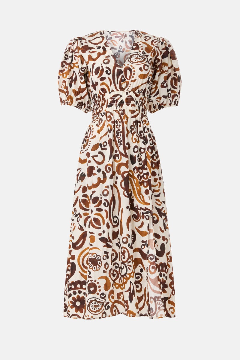Poppy Shirred Waist Dress by Fifteen Twenty - Photo 4