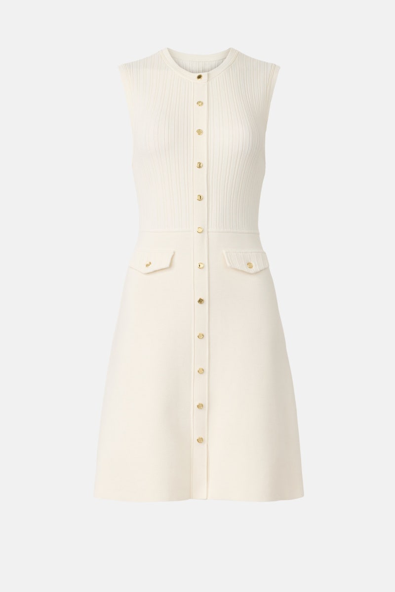 Rib Knit Mini Dress by Sandro - Photo 4
