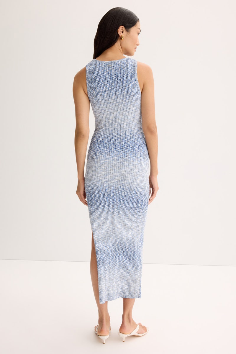 Penny Racer Tie Front Midi Dress by Toccin - Photo 2