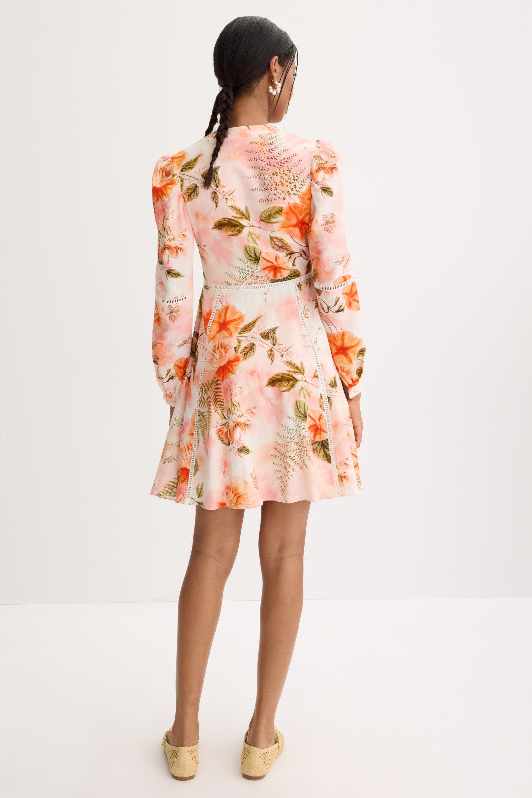 Long Sleeve Button Front Mini Dress by Ted Baker London 2