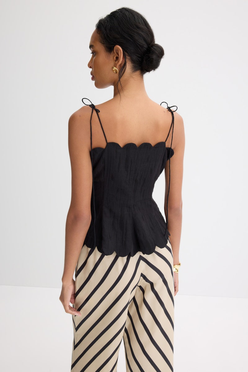 Yara Solid Tie Tank by Hofmann Copenhagen - Photo 2