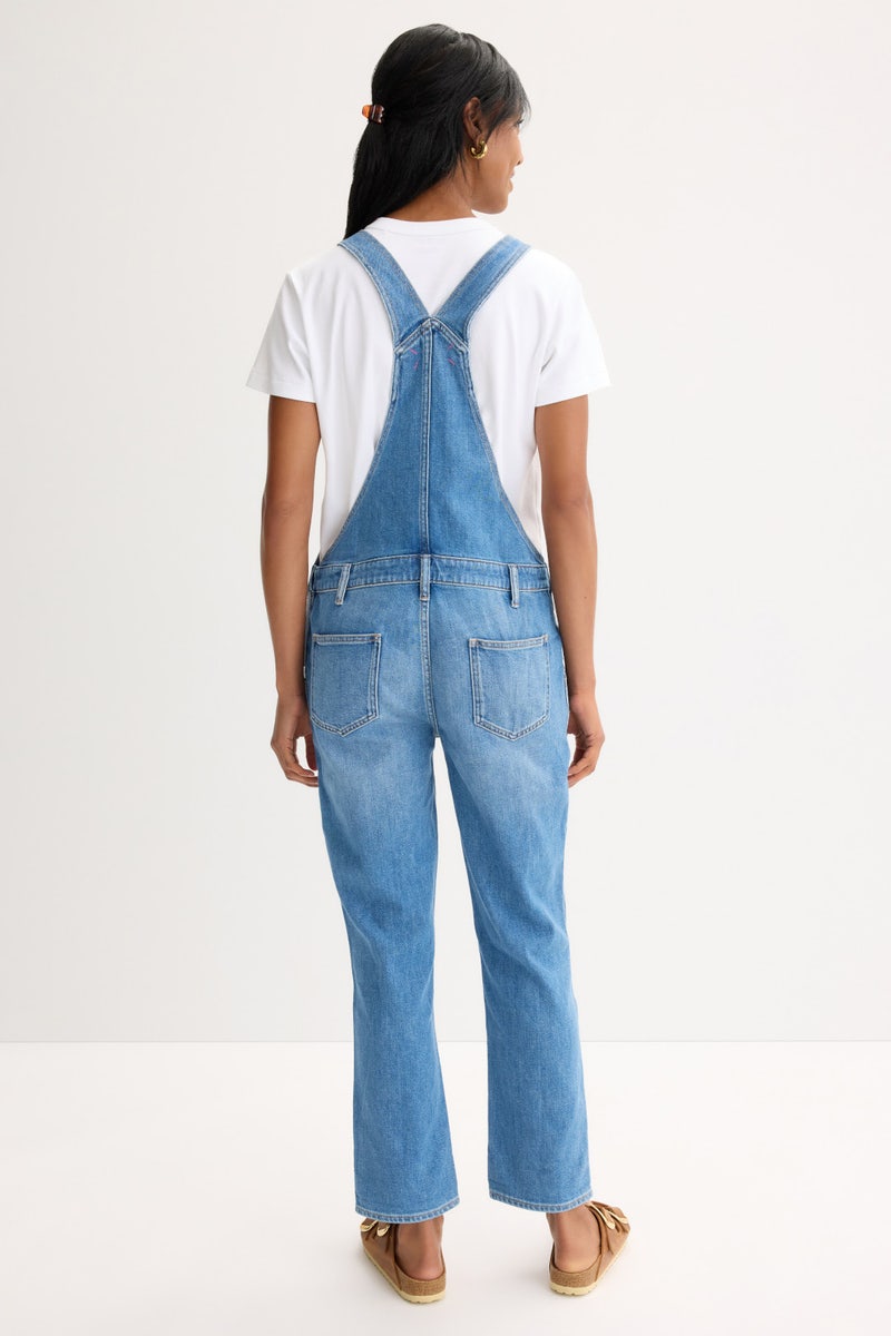 Denim Maternity Overalls by HATCH - Photo 2